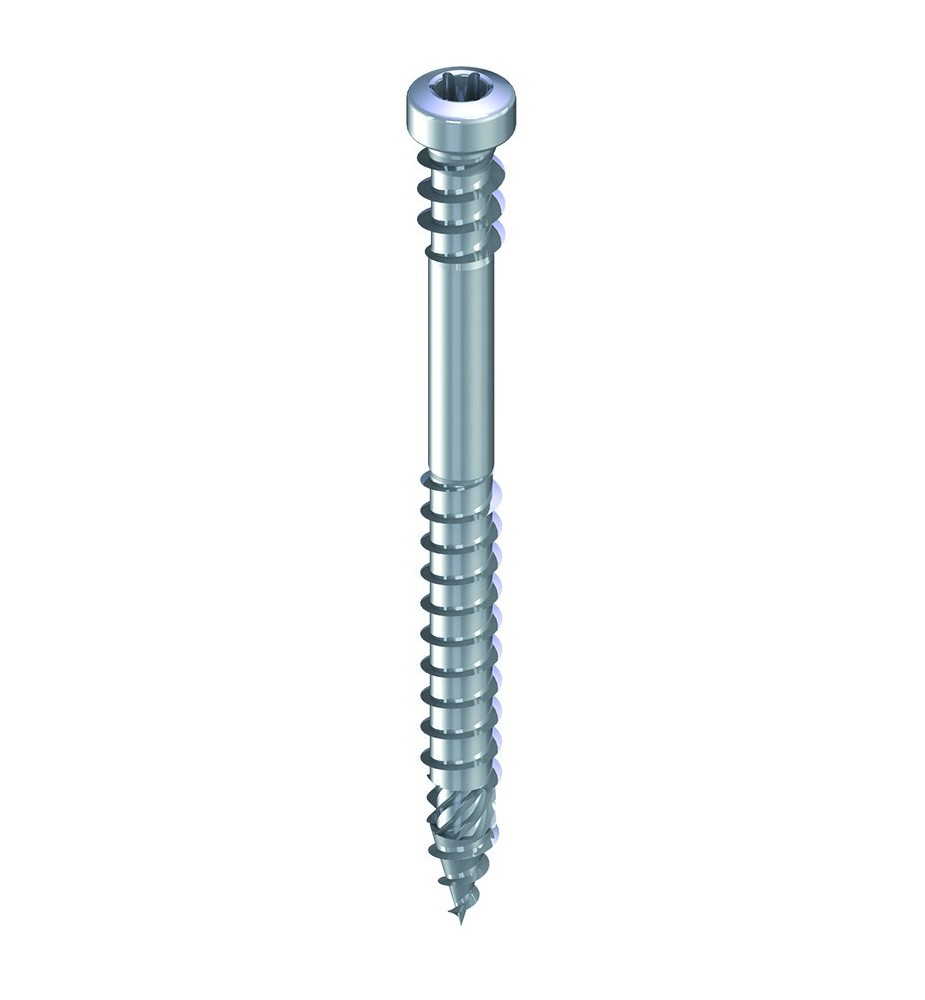 Reisser RT UNI 5×50 A2 srebrny – wkręty tarasowe 500 szt