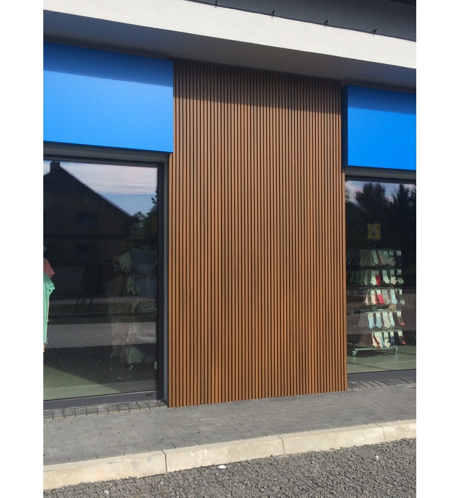 Deska elewacyjna kompozytowa UH46 25×121,5×2800 Teak | HARDWOOD