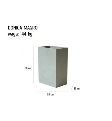Donica 80x55x35