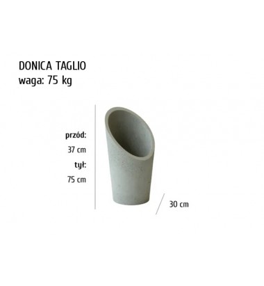 Donica 37/75x30