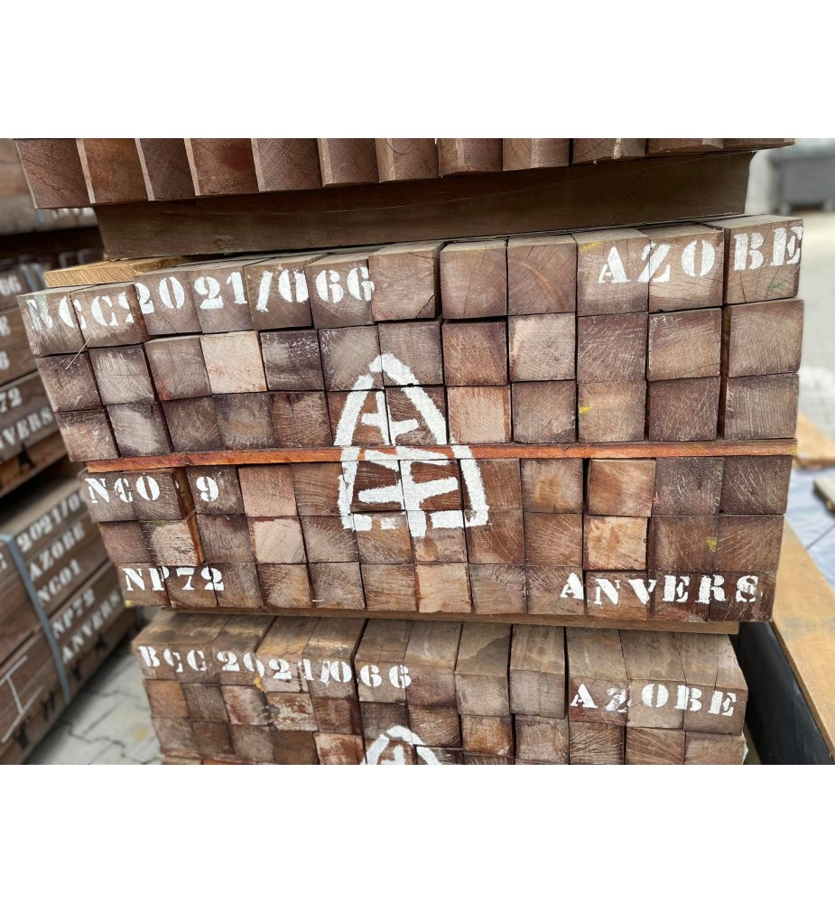 Kantówka  AZOBE 90 x 90 - Hardwood.pl
