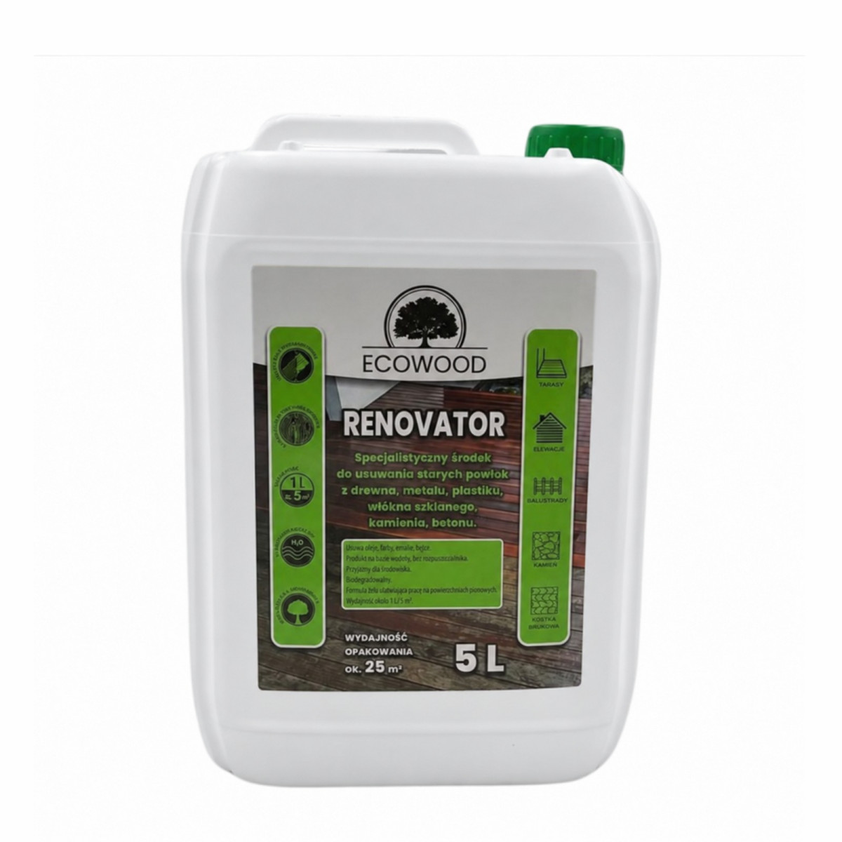 Ecowood Renovator — usuwanie powłok z drewna | HARDWOOD
