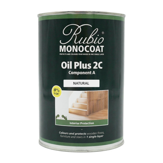 Rubio Monocoat Oil Plus 2C składnik A 1 l (kolor Natural)