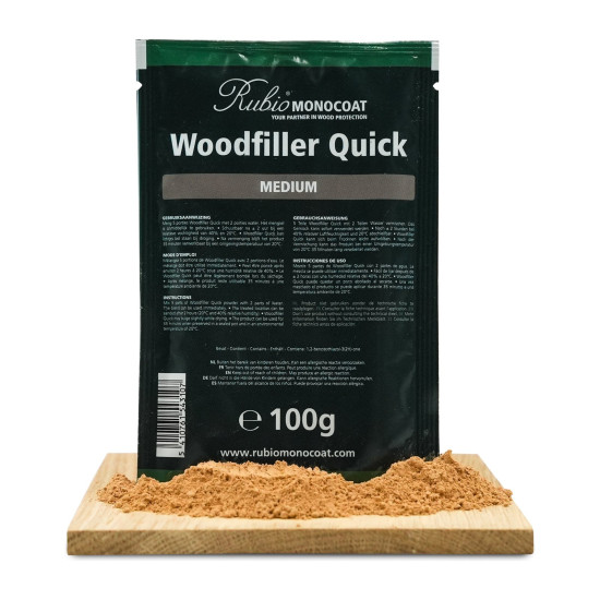 Rubio Monocoat Woodfiller Quick Medium 100 g