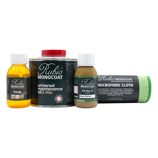 Rubio Monocoat Care Set Floors – zawartość zestawu