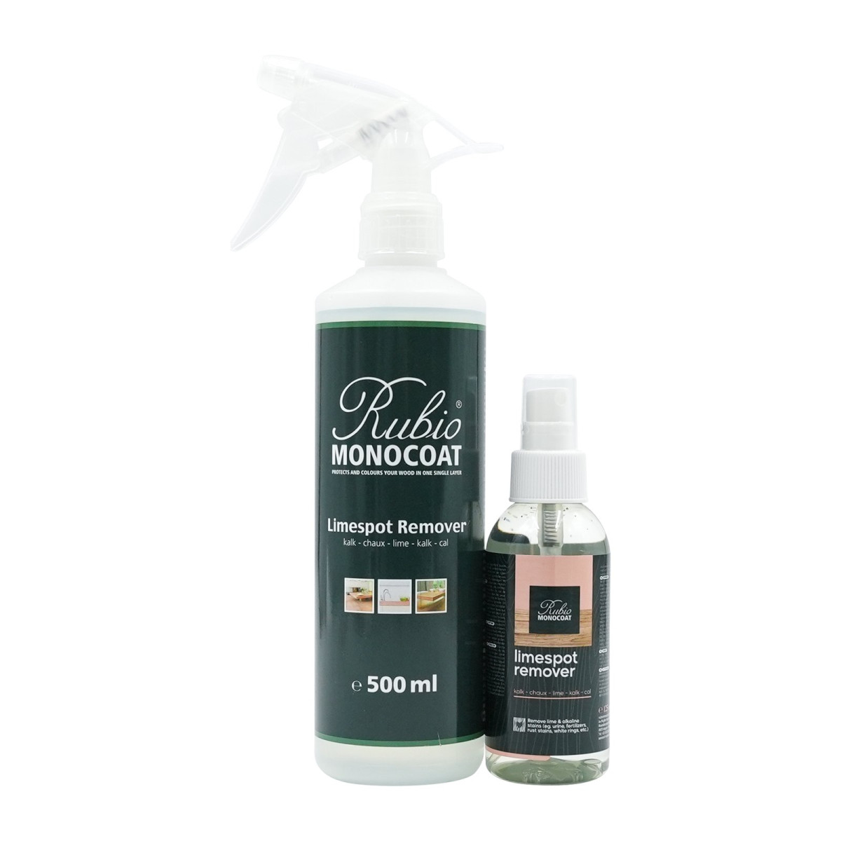Rubio Monocoat Limespot Remover – Ecospray 0,5 l i spray 125 ml