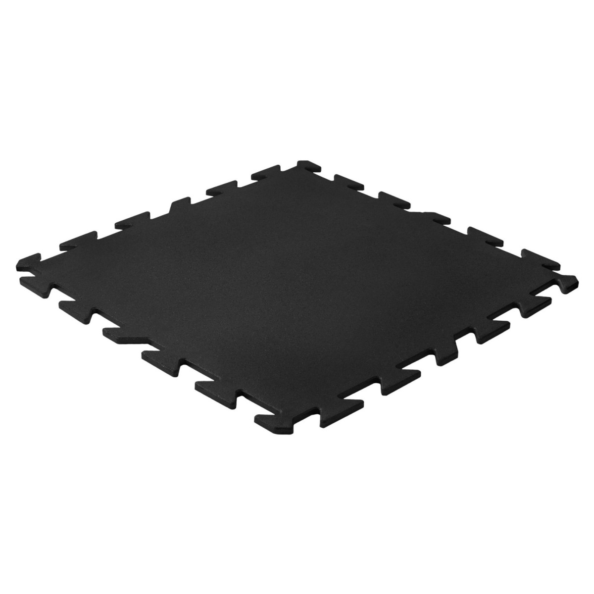 Mata gumowa puzzle Sportflex Black 100×100 cm