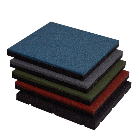 Płyty gumowe Proflex SBR 50×50 cm na plac zabaw – kolory